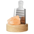 Original Rivsalt with Grater & Oak Stand