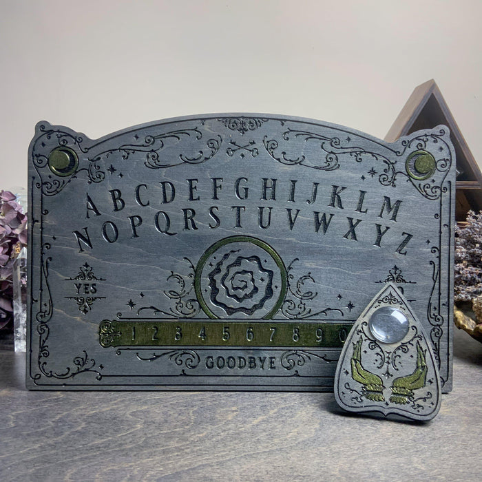 Ouija Board - Oracles Orb Gray and Malachite