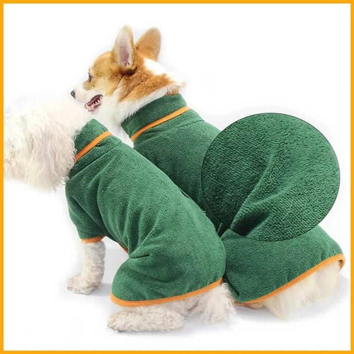 Peignoir pour animaux de compagnie super absorbant ciaovie