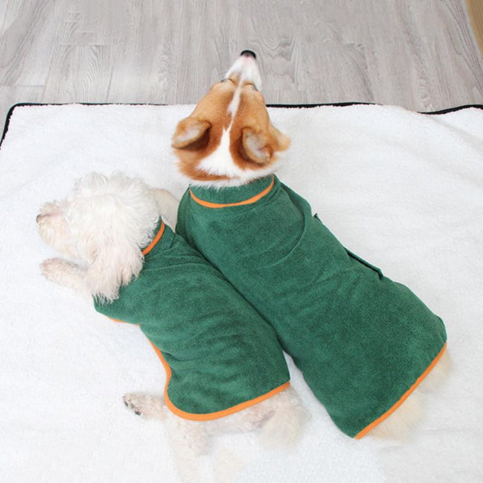 Peignoir pour animaux de compagnie super absorbant ciaovie