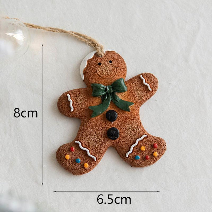 Pendentif Bonhomme En Pain d'épice ciaovie