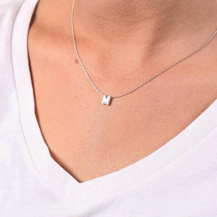 Personalized 'That's my Name' Charm Letter Necklace DSers