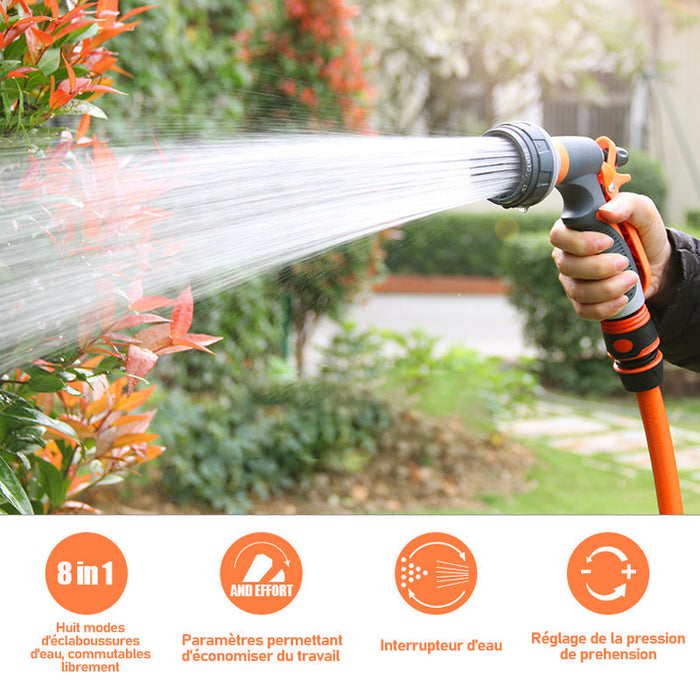 Pistolet d'arrosage à Haute Pression Réglable pour l'arrosage de Jardin ciaovie