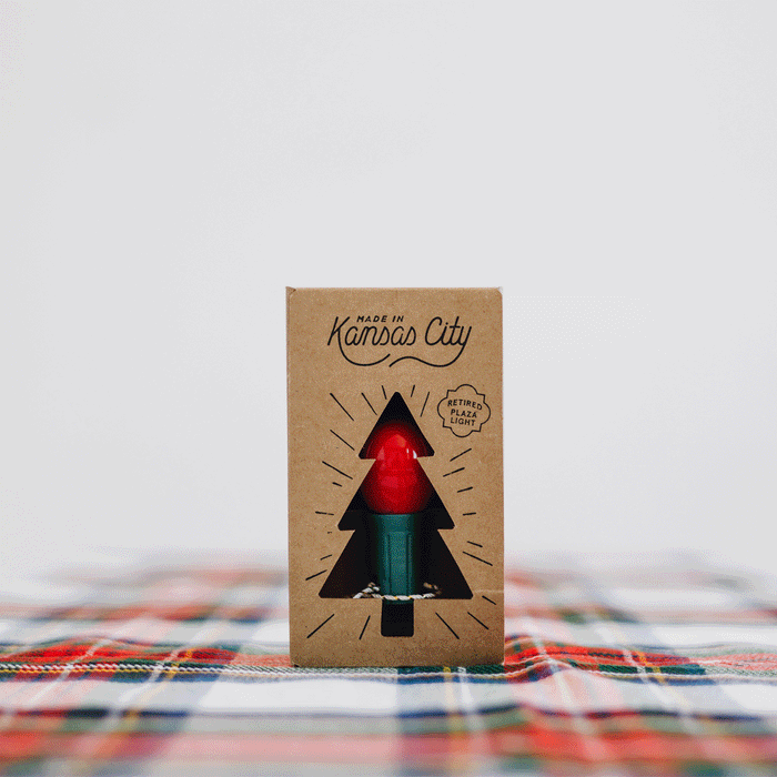 Plaza Light Bulb Ornament