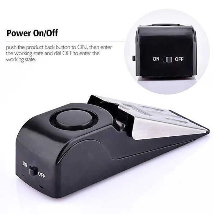Portable Anti Theft Safety Alarm Door Stopper cjdropshipping