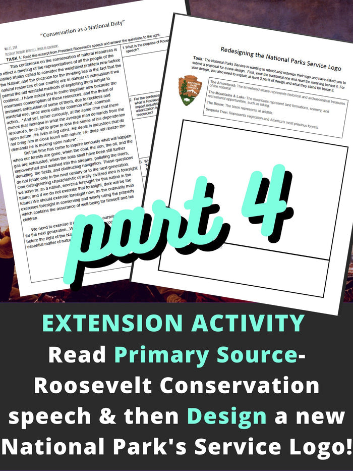 Progressive Era Conservation Lesson Plan