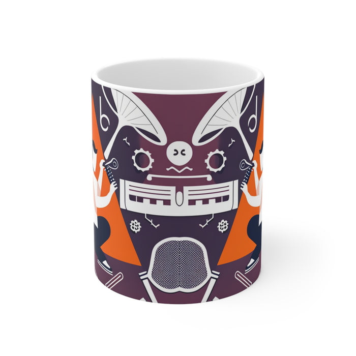 Professional Worker Musician #7 Ceramic 11oz Mug AI Artwork