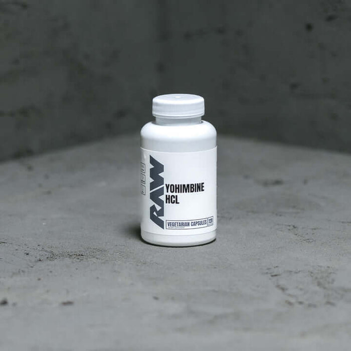 RAW NUTRITION YOHIMBINE HCL 120 CAPSULES