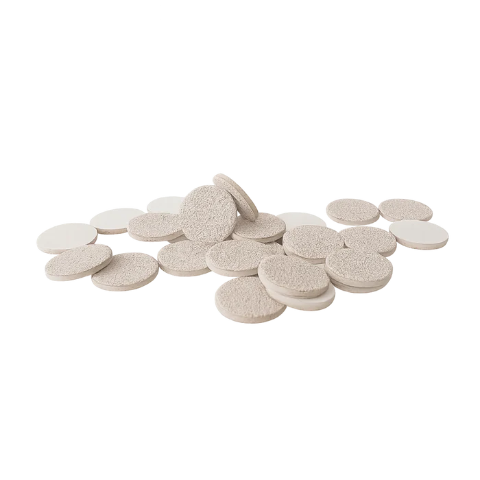 Replacement disposable white files for pedicure disc on soft foam layer 100 grit S