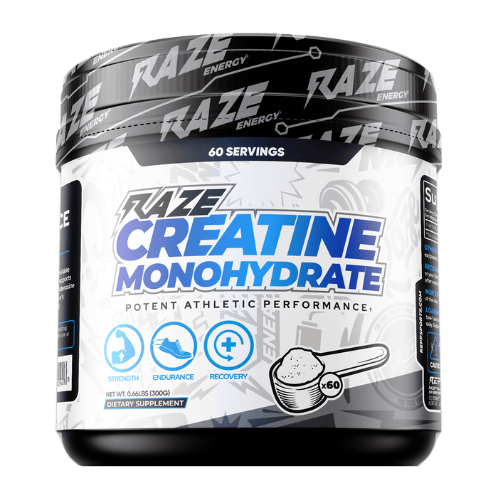Repp Sports - RAZE CREATINE MONOHYDRATE 60 Servings (300g) Unflavored