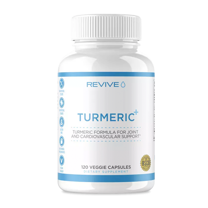 Revive MD - Turmeric+ - 120 Capsules