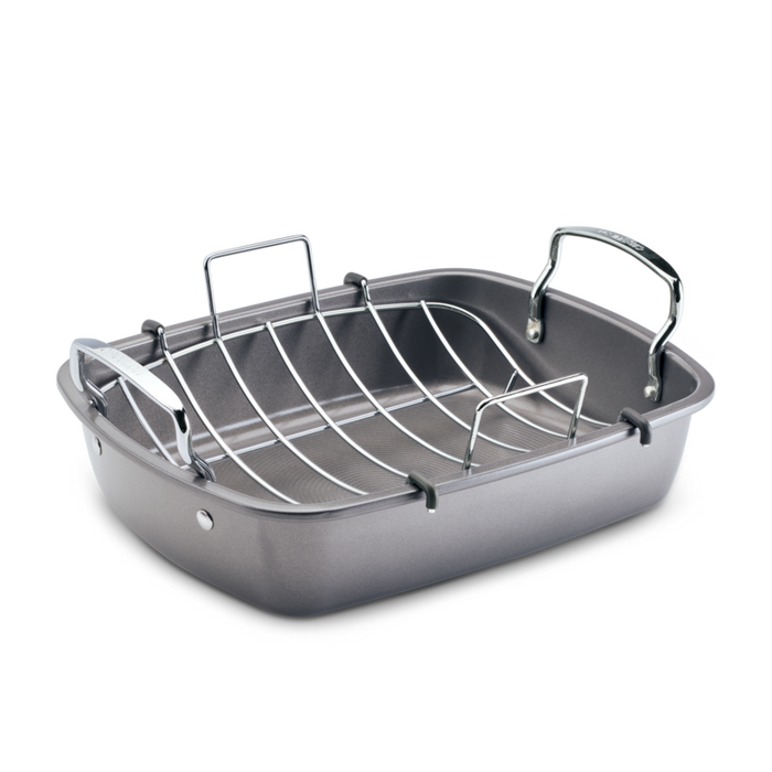 Roasting Pan with Rack: Nonstick Roaster