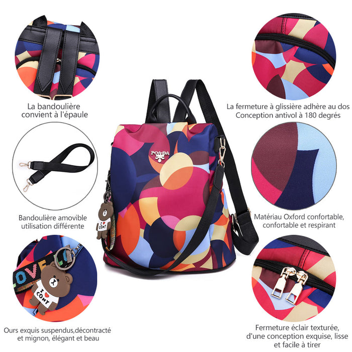 Sac à dos multifonctionnel Cool Retro ciaovie