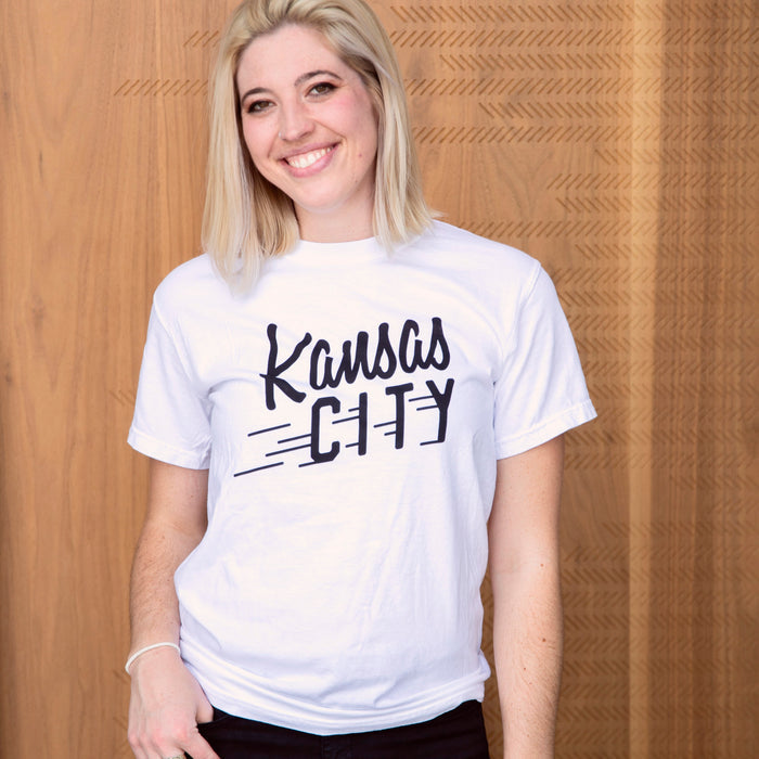 Sandlot Goods Kansas City Flyer Tee - White