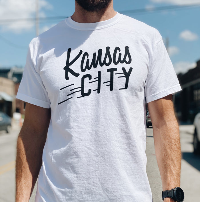 Sandlot Goods Kansas City Flyer Tee - White