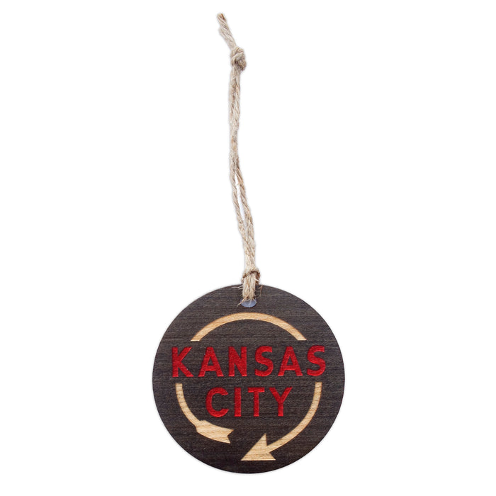 Say It On Wood Western Auto Sign Woodcut Ornament