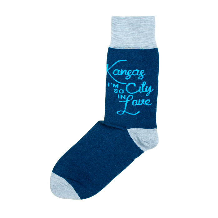 School of Sock Kansas City I'm So in Love Socks