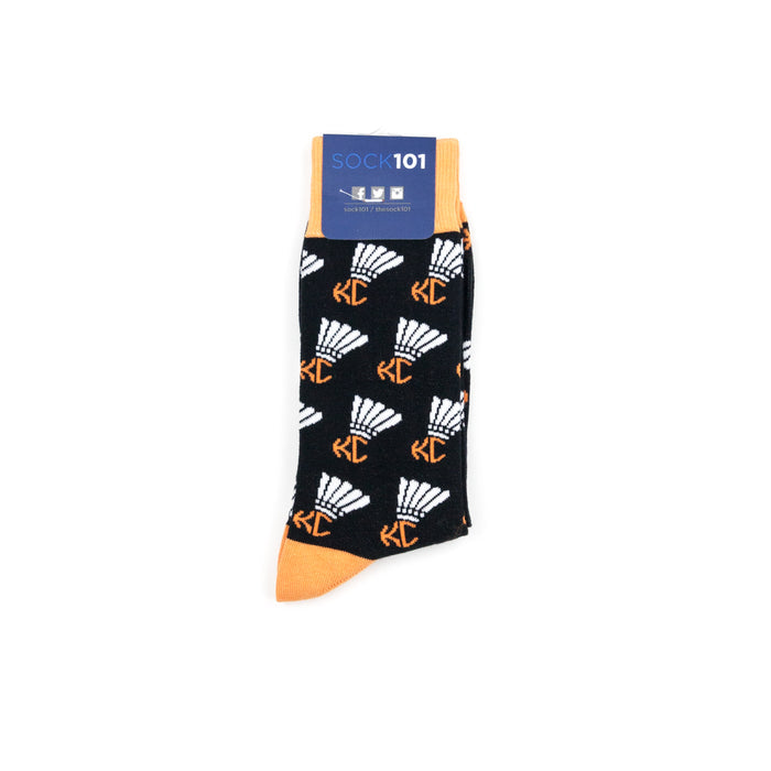 School of Sock KC Shuttlecock Socks - Black