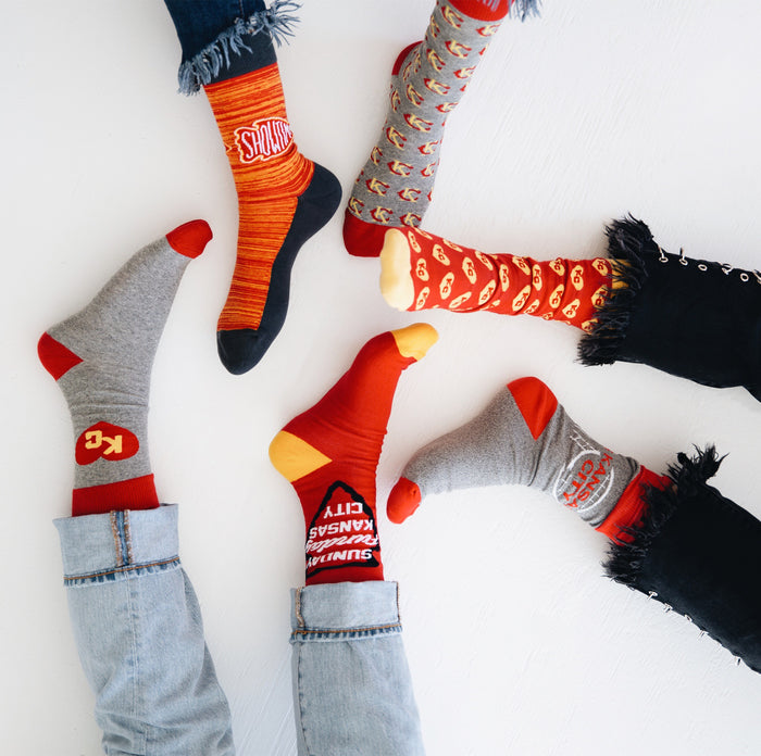 School of Sock The Berry Heart KC