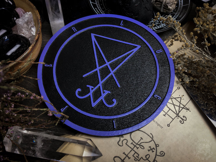Sigil Lucifer - Altar pentacle - Color