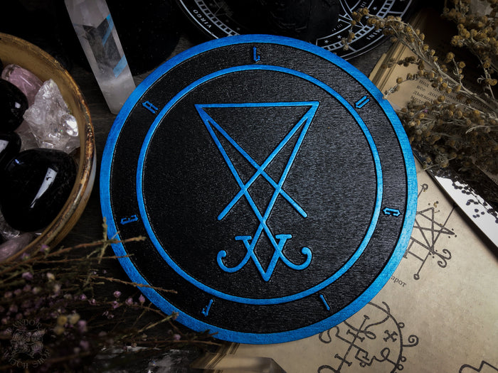 Sigil Lucifer - Altar pentacle - Color