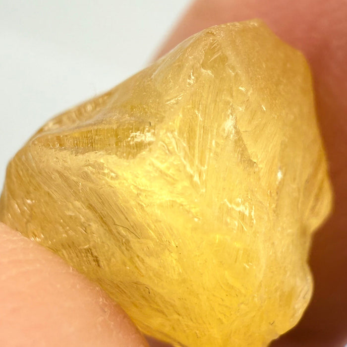 Silky Danburite, 12.32ct, Tanzania, Untreated Unheated, silky, great for a cab!