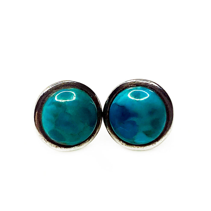 Silver and Turquoise Studs