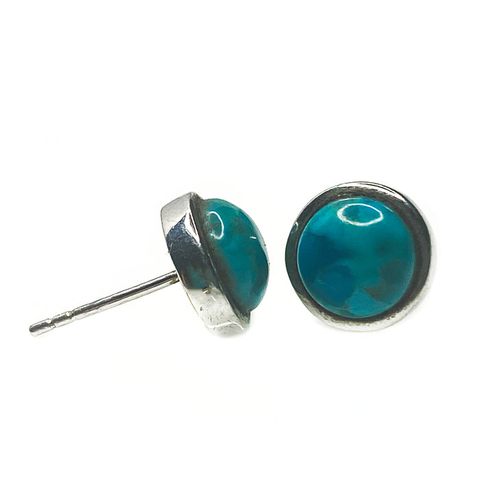 Silver and Turquoise Studs