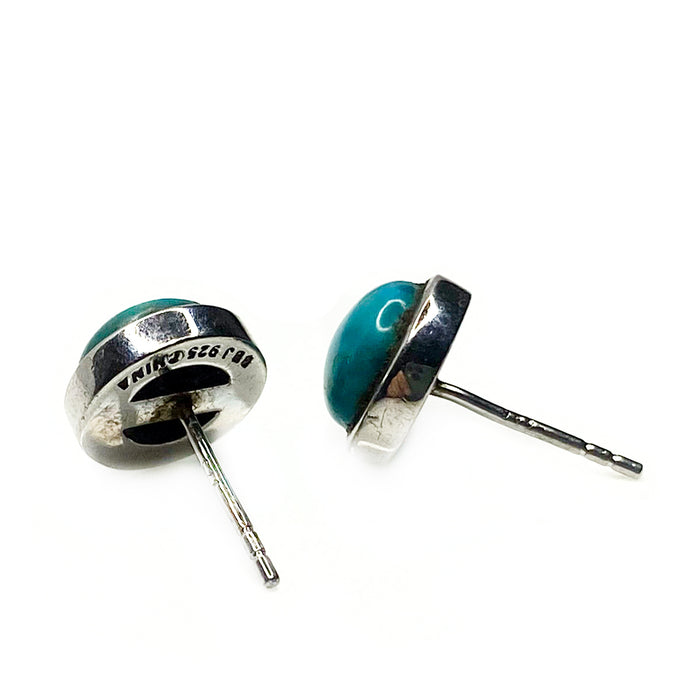 Silver and Turquoise Studs