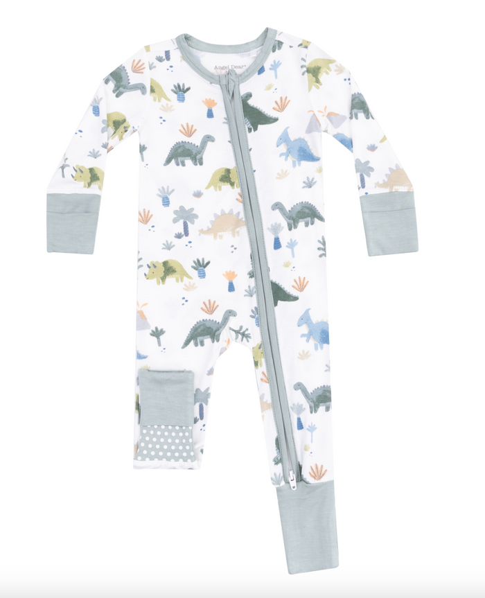 Soft Dinos 2 Way Zipper Romper