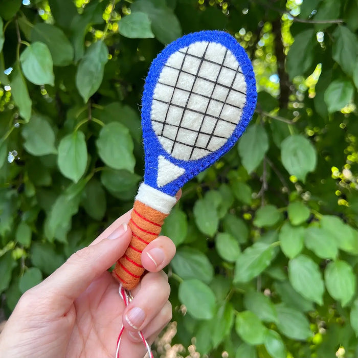 Sport Felt Wool Ornament Set