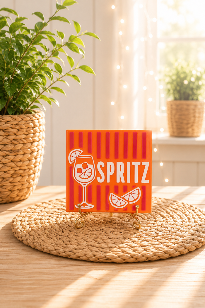 Sprüchekachel "Spritz"