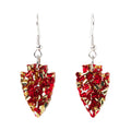 Stellar Game Day Earrings Petite Arrowhead Dangle