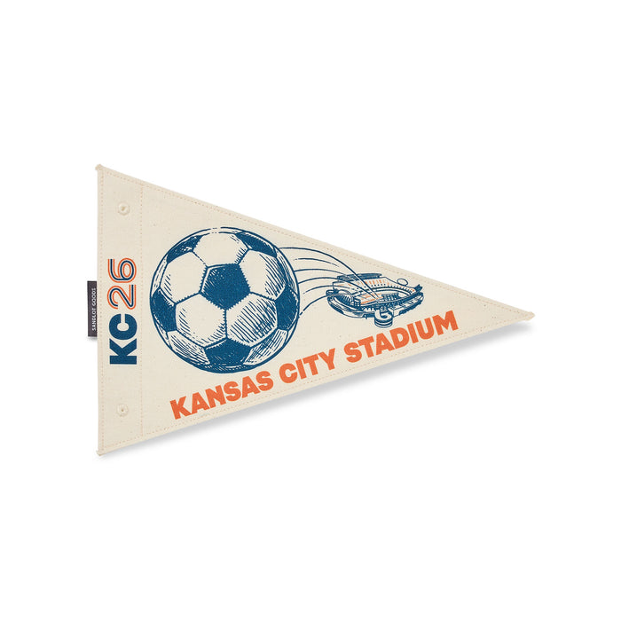 Summer of Soccer Kansas City Pennant, Sandlot Goods