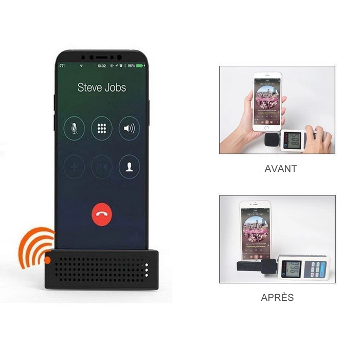 Support de Téléphone avec Amplificateur de Son ciaovie