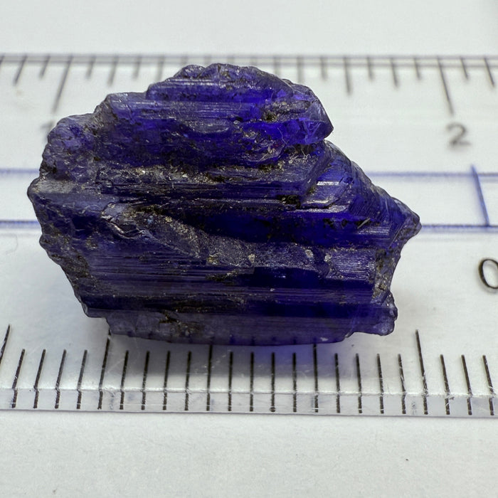 Tanzanite Crystal, 10.87ct, Tanzania, Untreated Unheated