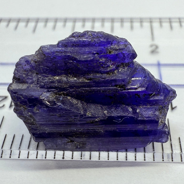 Tanzanite Crystal, 10.87ct, Tanzania, Untreated Unheated