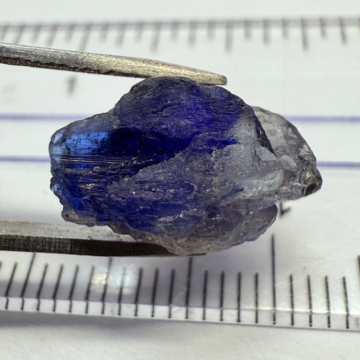 Tanzanite Crystal, 5.39ct, Tanzania, Untreated Unheated