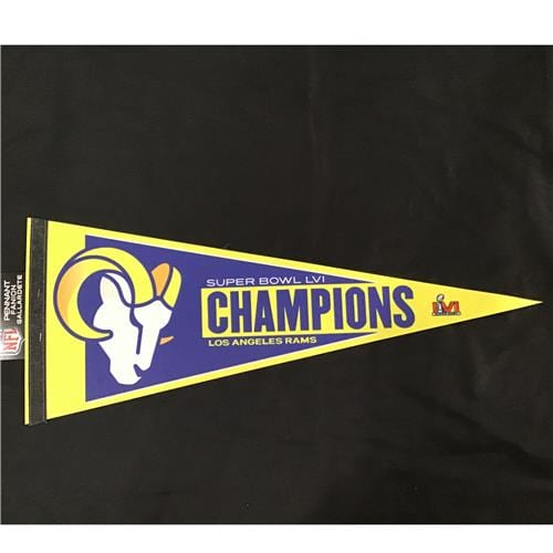 Team Pennant - Football - Los Angeles Rams Super Bowl LVI Champions