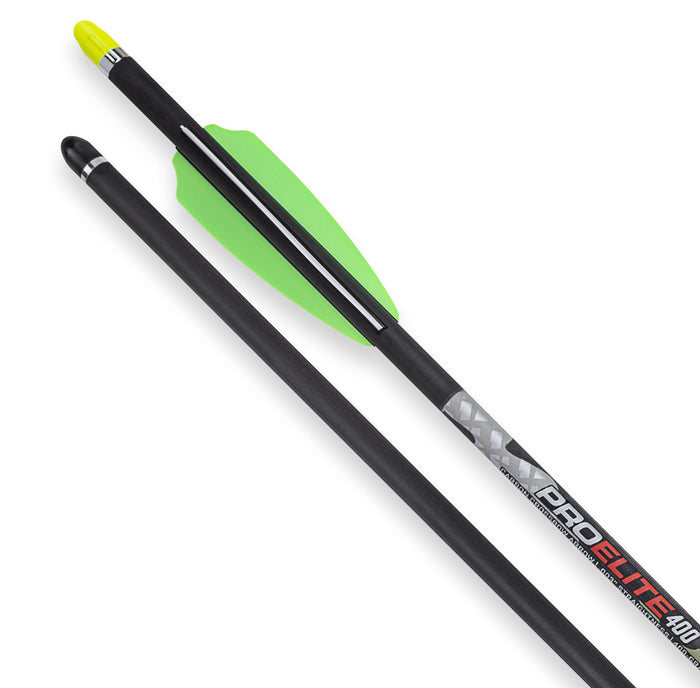 TenPoint Non-Lighted Pro Elite 400 Carbon Crossbow Arrows - Feathers & Antlers Outdoors