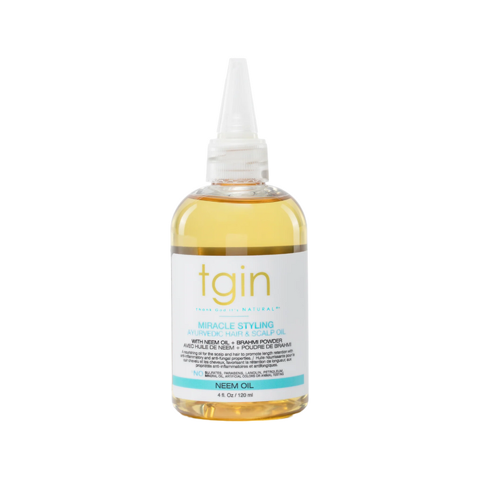 tgin Miracle Styling Hair & Scalp Oil 4oz