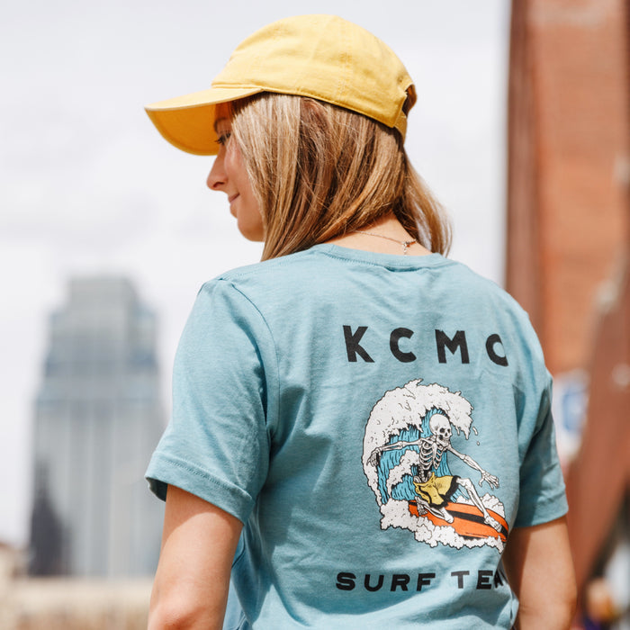 The Bunker KCMO Palms Dad Hat - Yellow