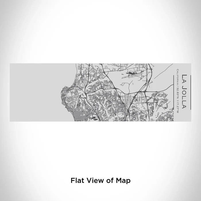 The La Jolla CA Map Insulated Cup