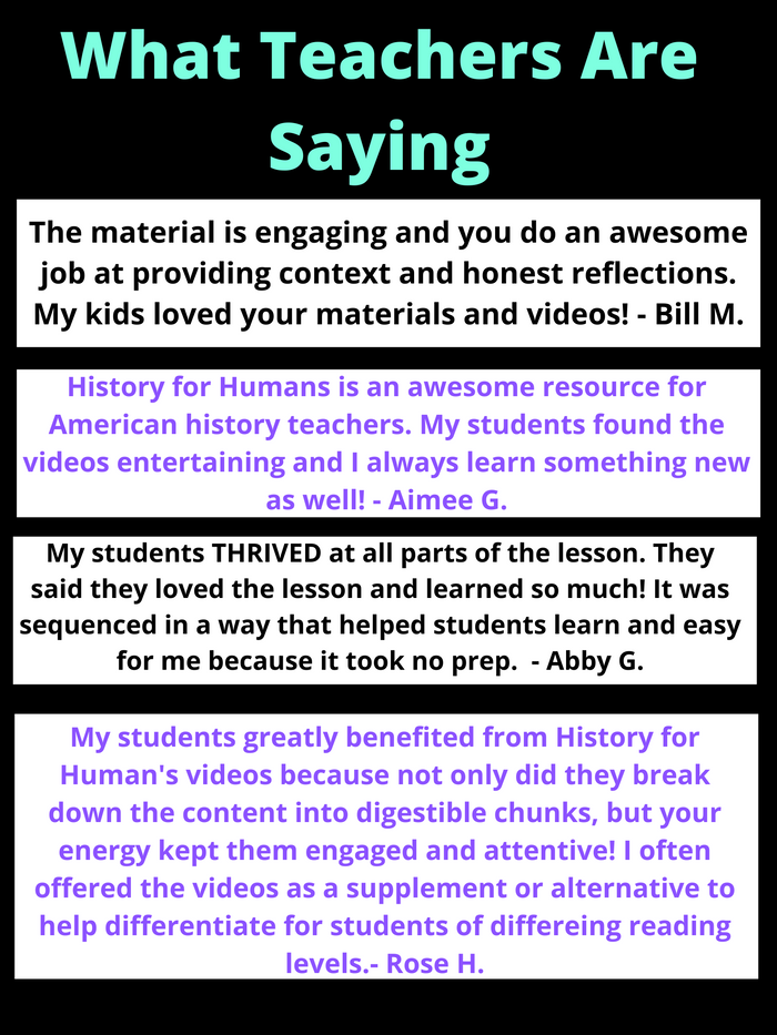 us history video curriculum high school