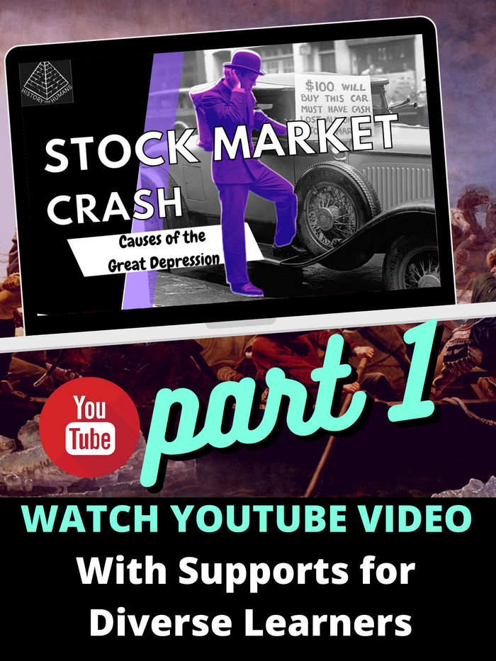 stock market crash video lesson