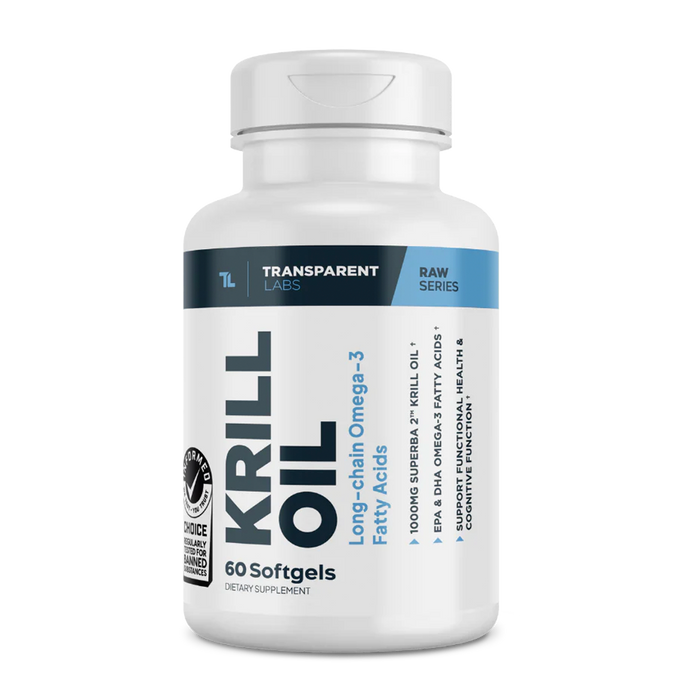 Transparent Labs - Krill Oil - 60 Softgels