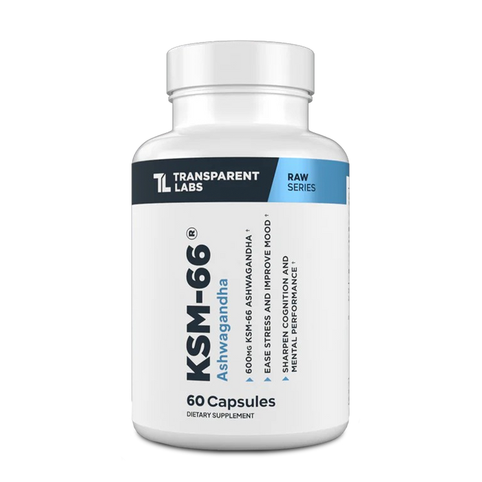 Transparent Labs - KSM-66 Ashwagandha - 60 Capsules