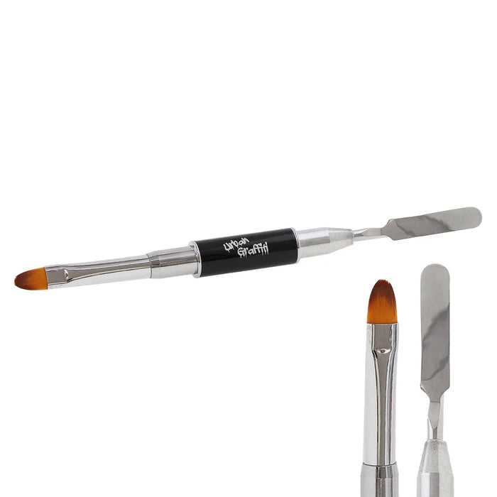 Urban Graffiti AcryGel Dual Tool Brush and Spatula   Naio Nails
