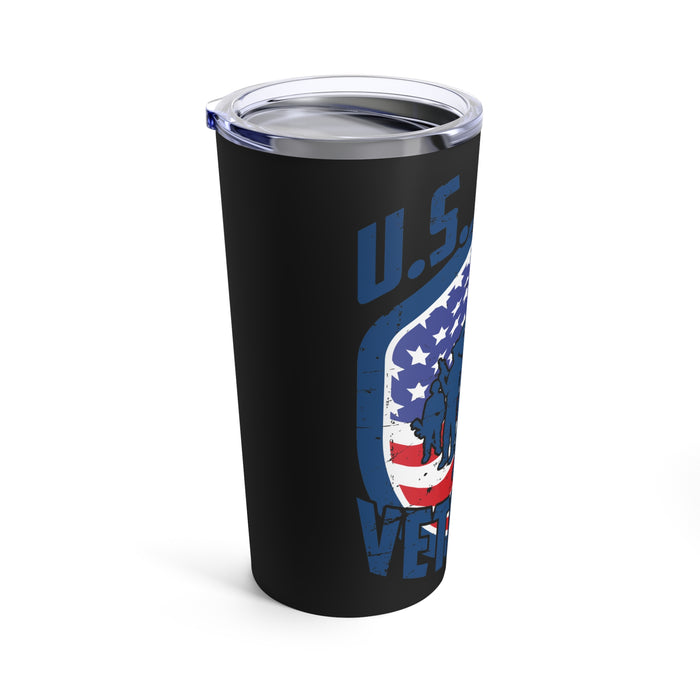 U.S. Army Veteran: 20oz Military Design Tumbler - Honor Your Service with Pride!