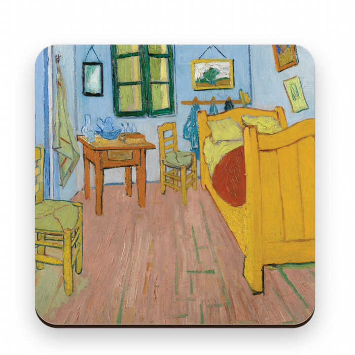 Van Gogh The Bedroom Coaster Set